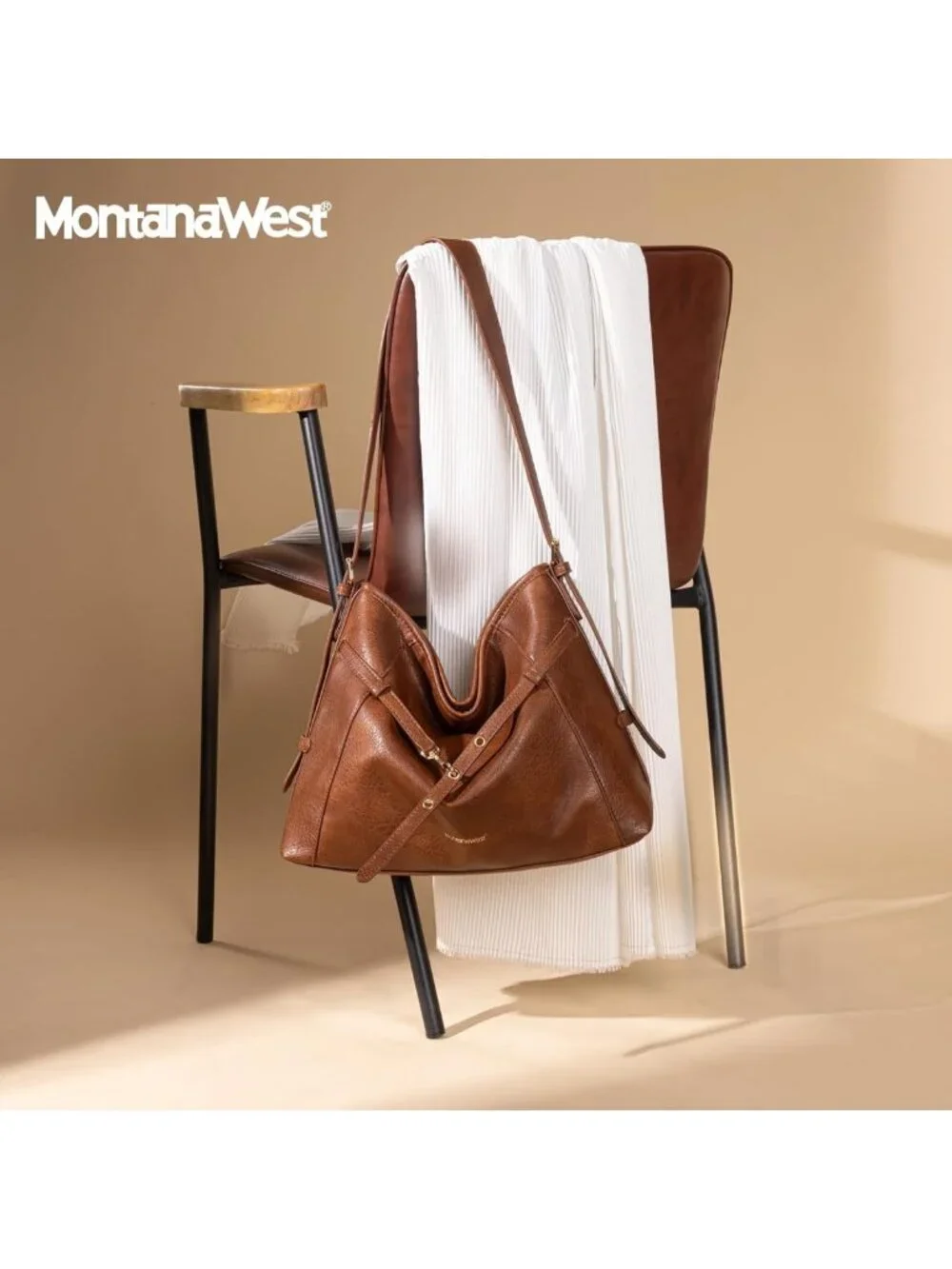 Stylish Adjustable Hobo Purse for Women | Trendy Belt Buckle Design & Strap
